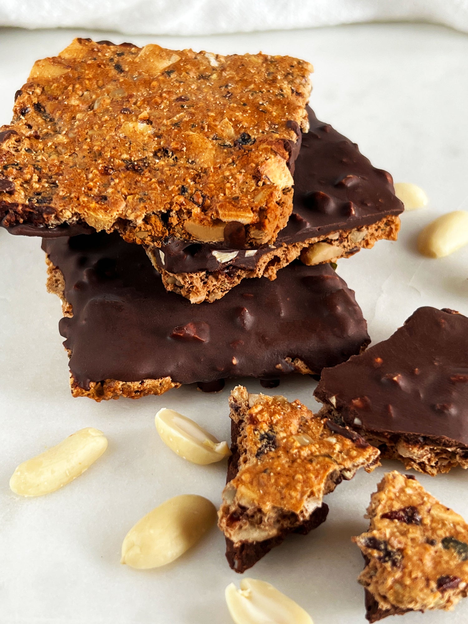 Peanut Butter Granola Bark