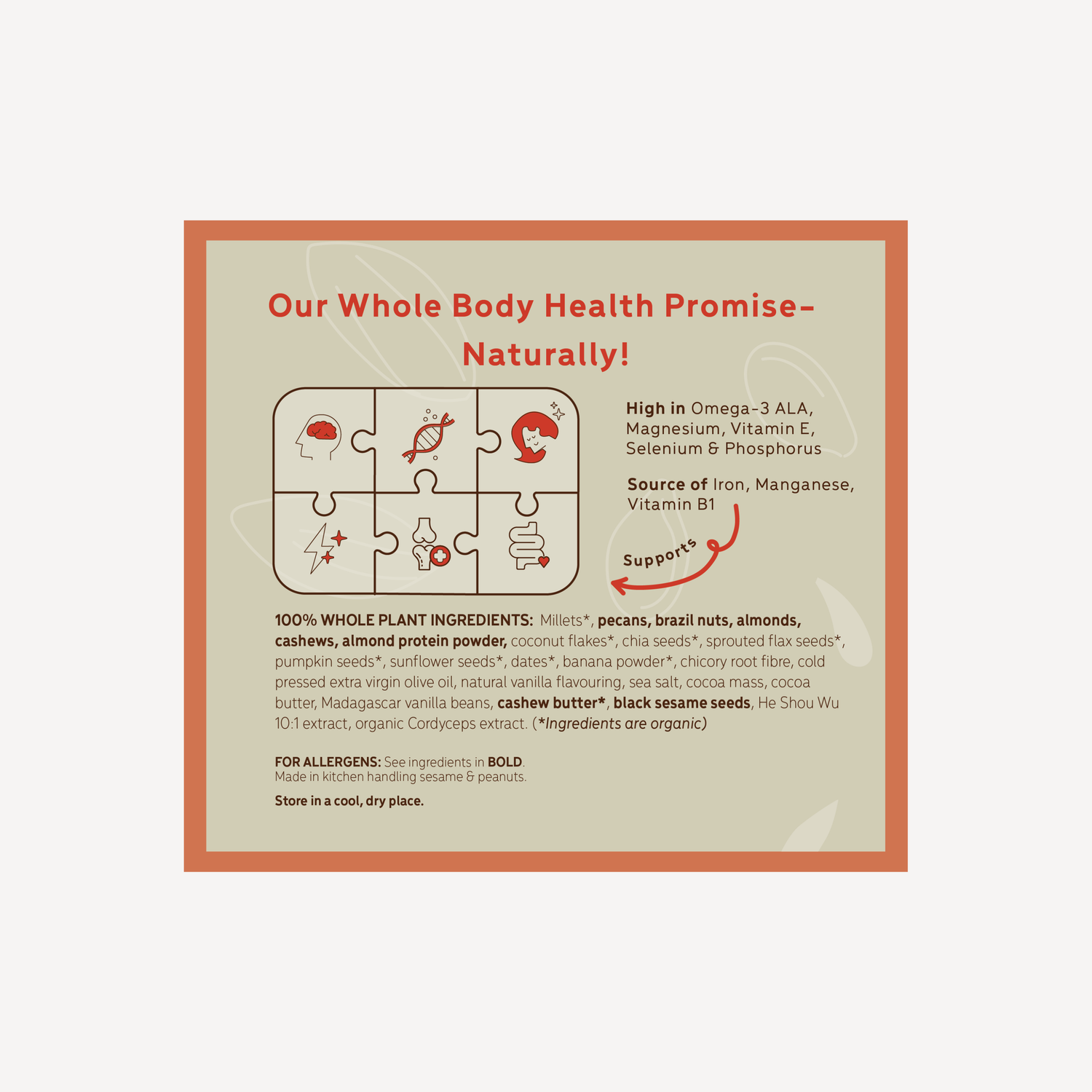 Grain-Free Adaptogenic Nut Granola